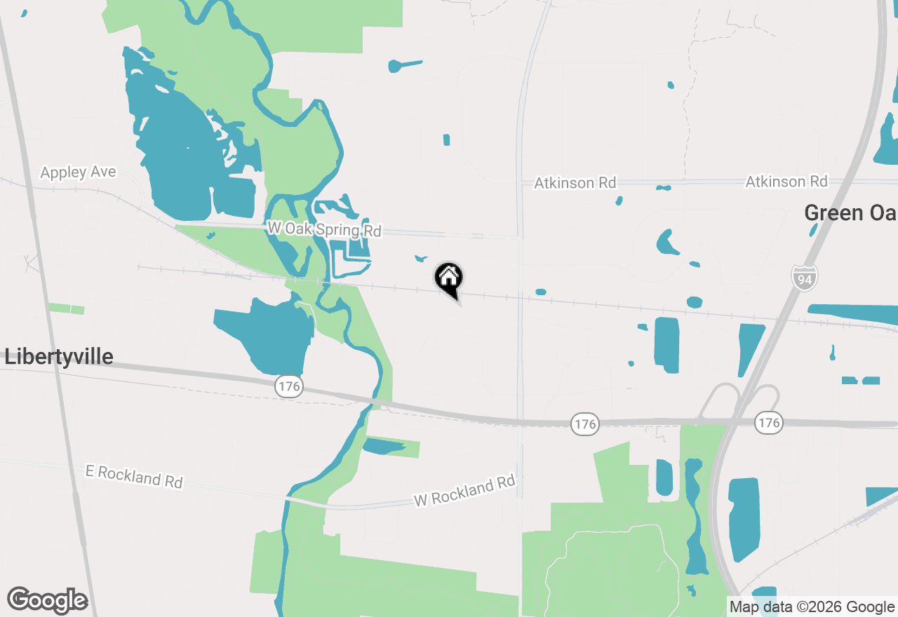 Map of 320 Camelot Lane, Libertyville, IL 60048