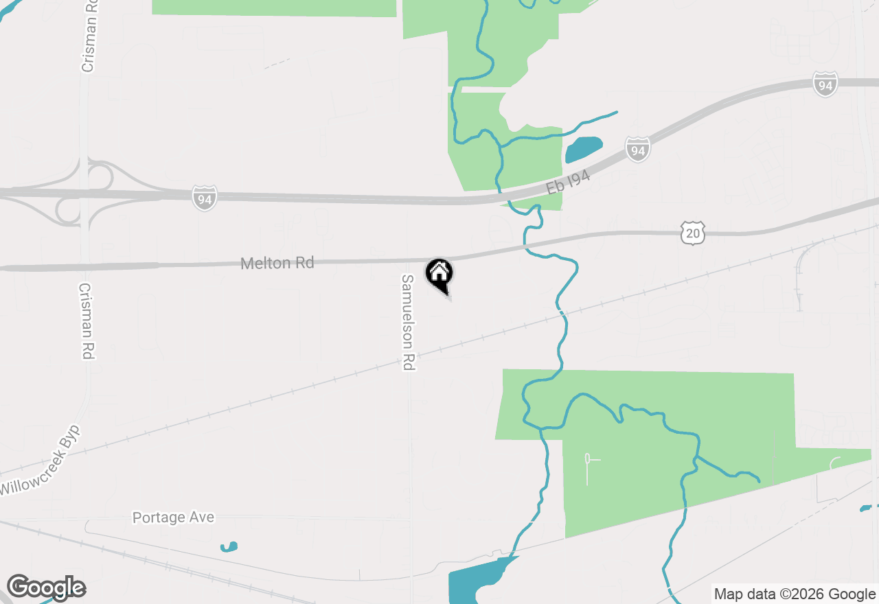 Map of 6799 Laurel Avenue, Portage, IN 46368