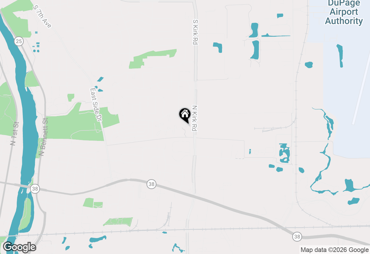 Map of 1671 Washington Court, Geneva, IL 60134