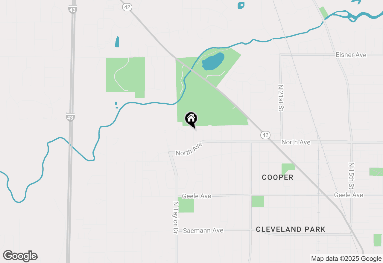 Map of 3107 Cherokee Dr, Sheboygan, WI 53083