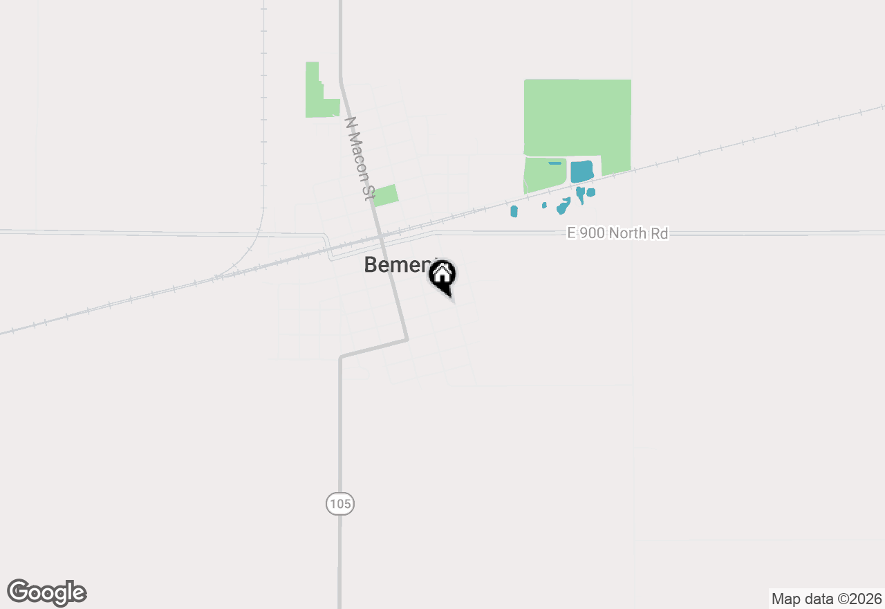 Map of 248 E Fremont Street, Bement, IL 61813