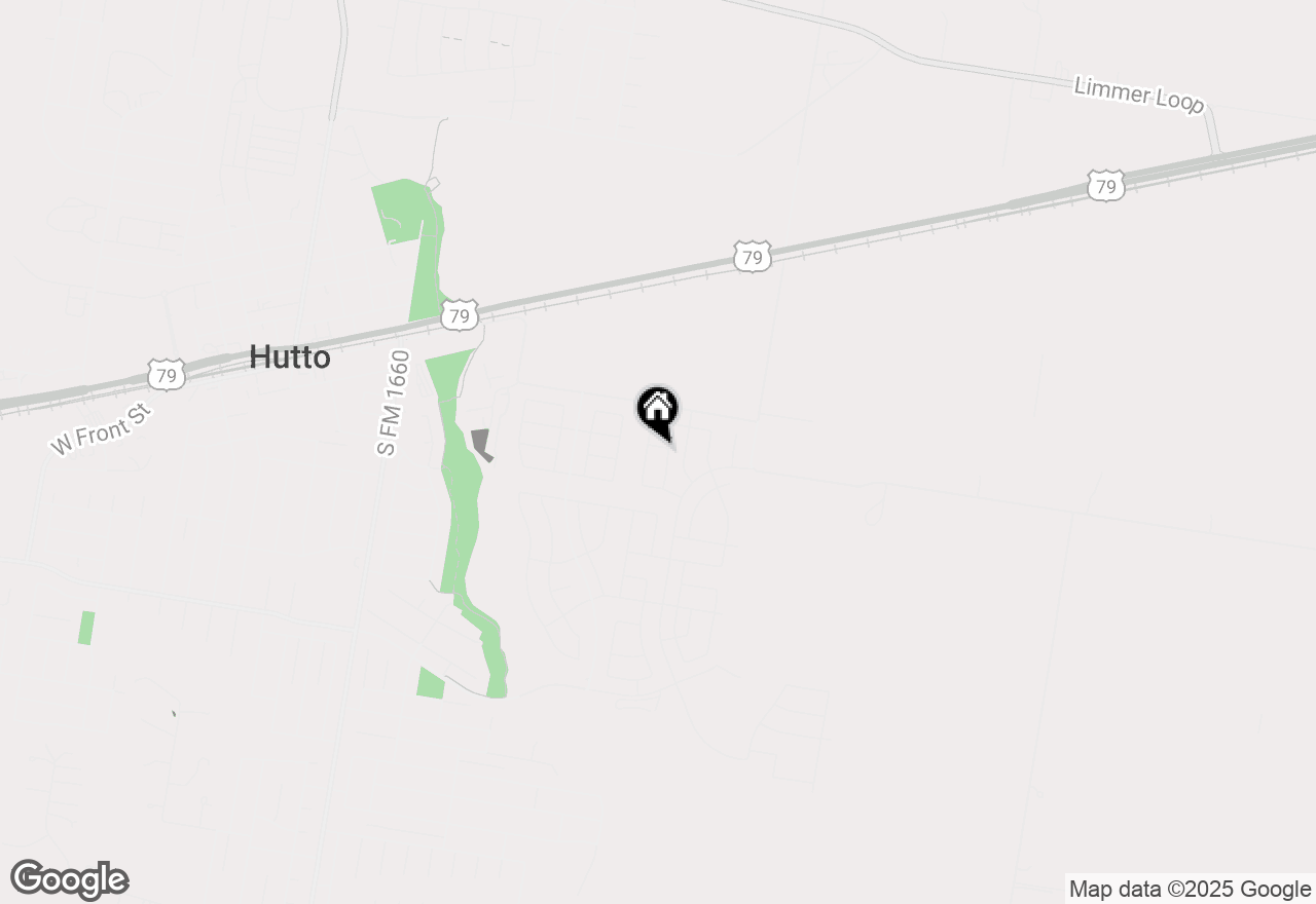 Map of 104 Allegro Dr, Hutto, TX 78634