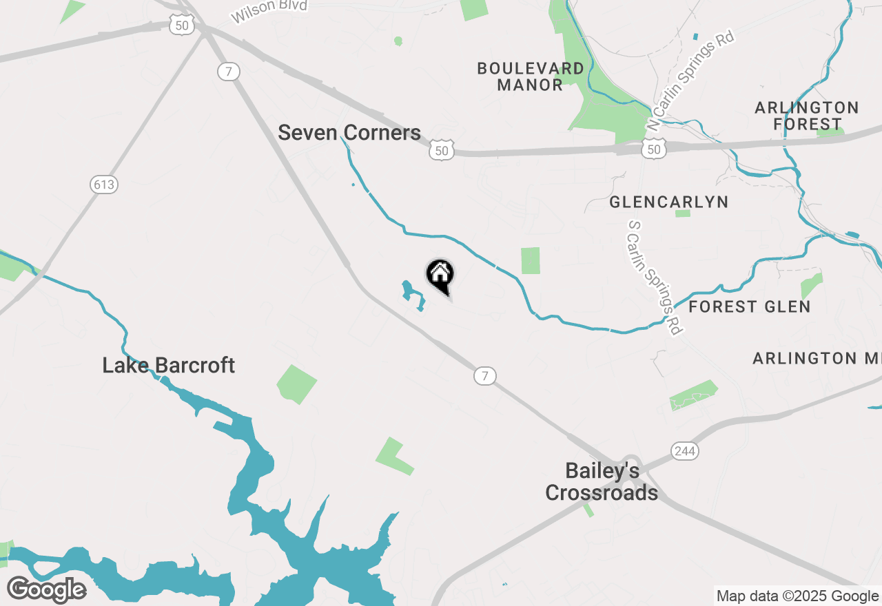 Map of 3385 Lakeside View Drive #20-2, Falls Church, VA 22041