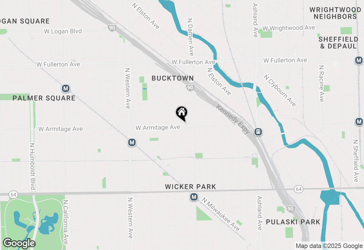 Map of 2048 W Armitage Avenue, Chicago, IL 60647
