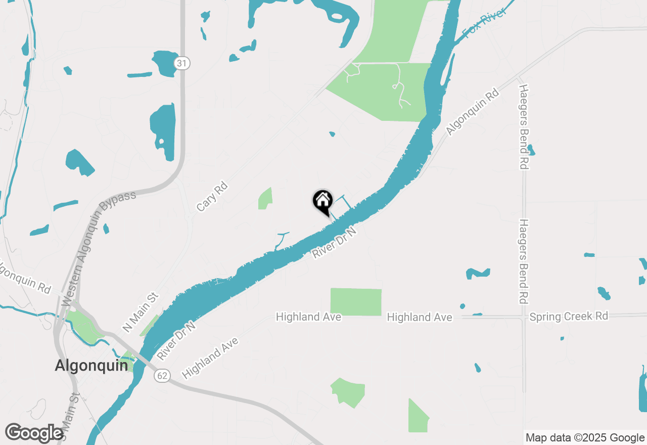 Map of 1439 Lowe Drive, Algonquin, IL 60102