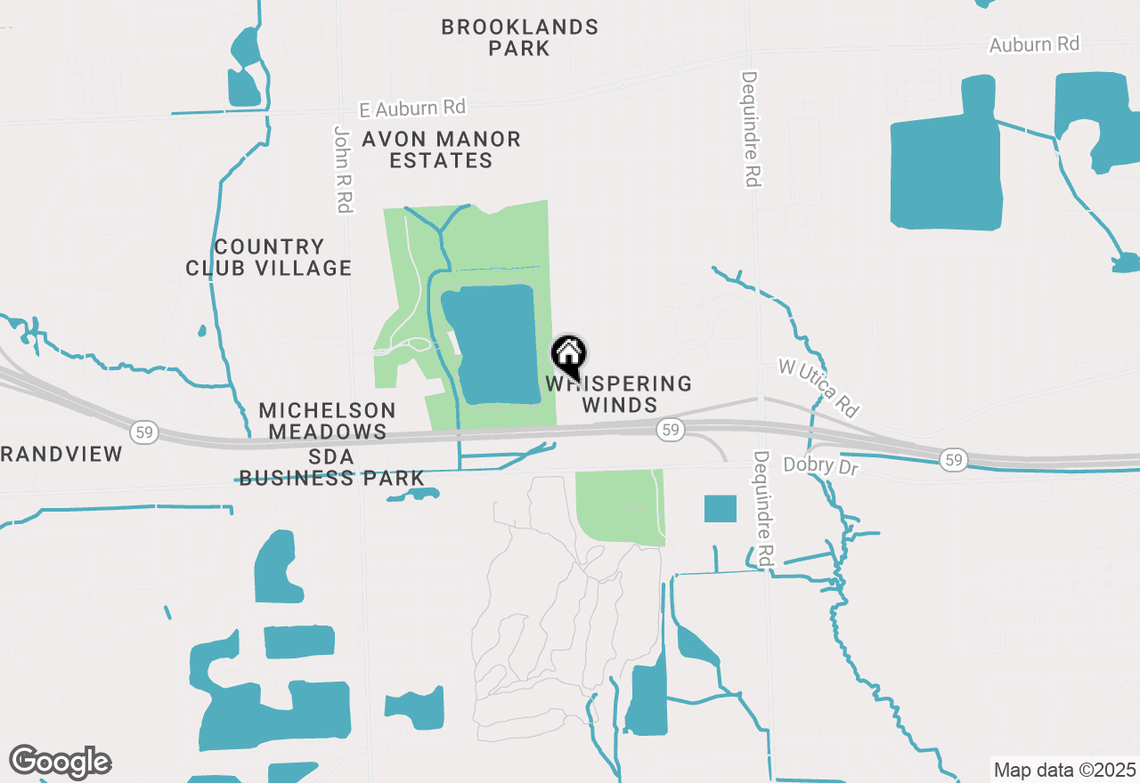 Map of 1511 Porter Circle, Rochester Hills, MI 48307
