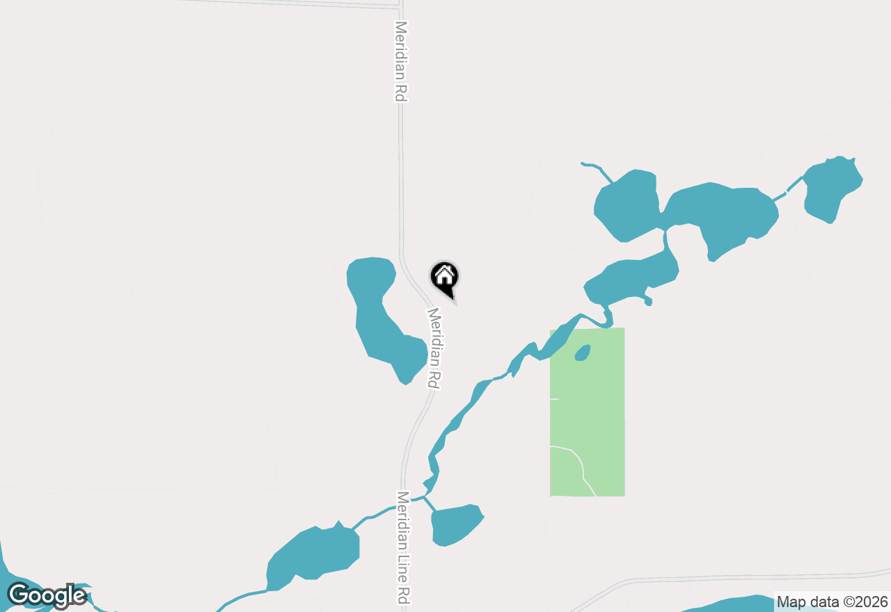 Map of V/L 10.83A Meridian Line Road, Johannesburg, MI 49751