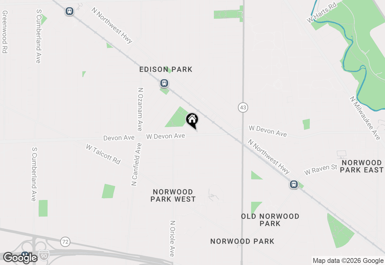 Map of 7508 W Devon Avenue, Chicago, IL 60631