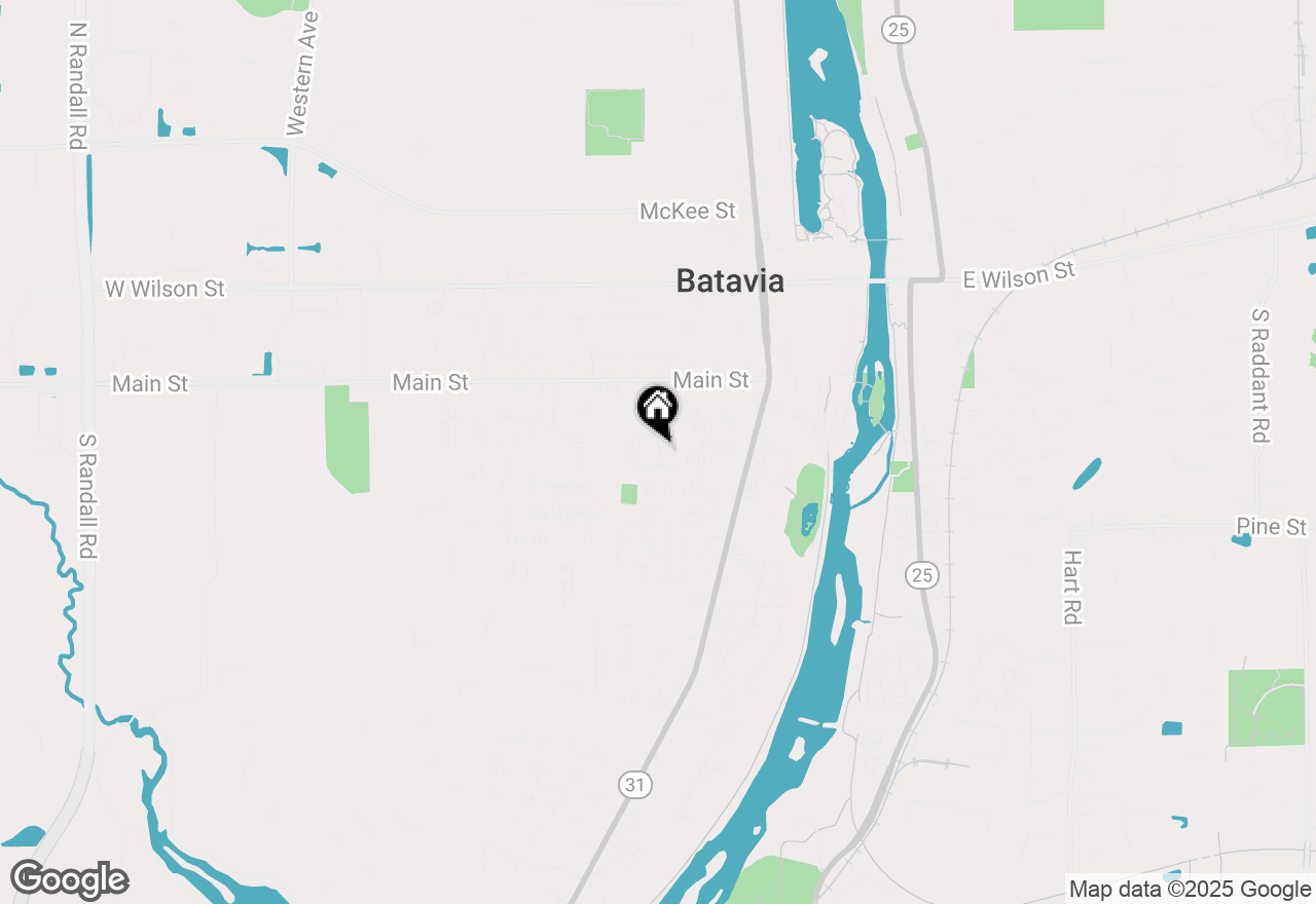 Map of 469 S Jefferson Street #469, Batavia, IL 60510