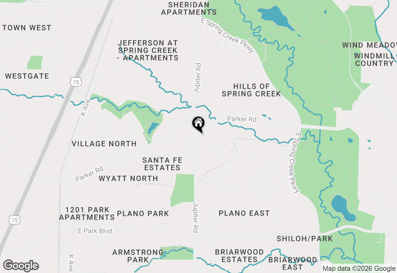 Map of 3316 Colt Drive, Plano, TX 75074