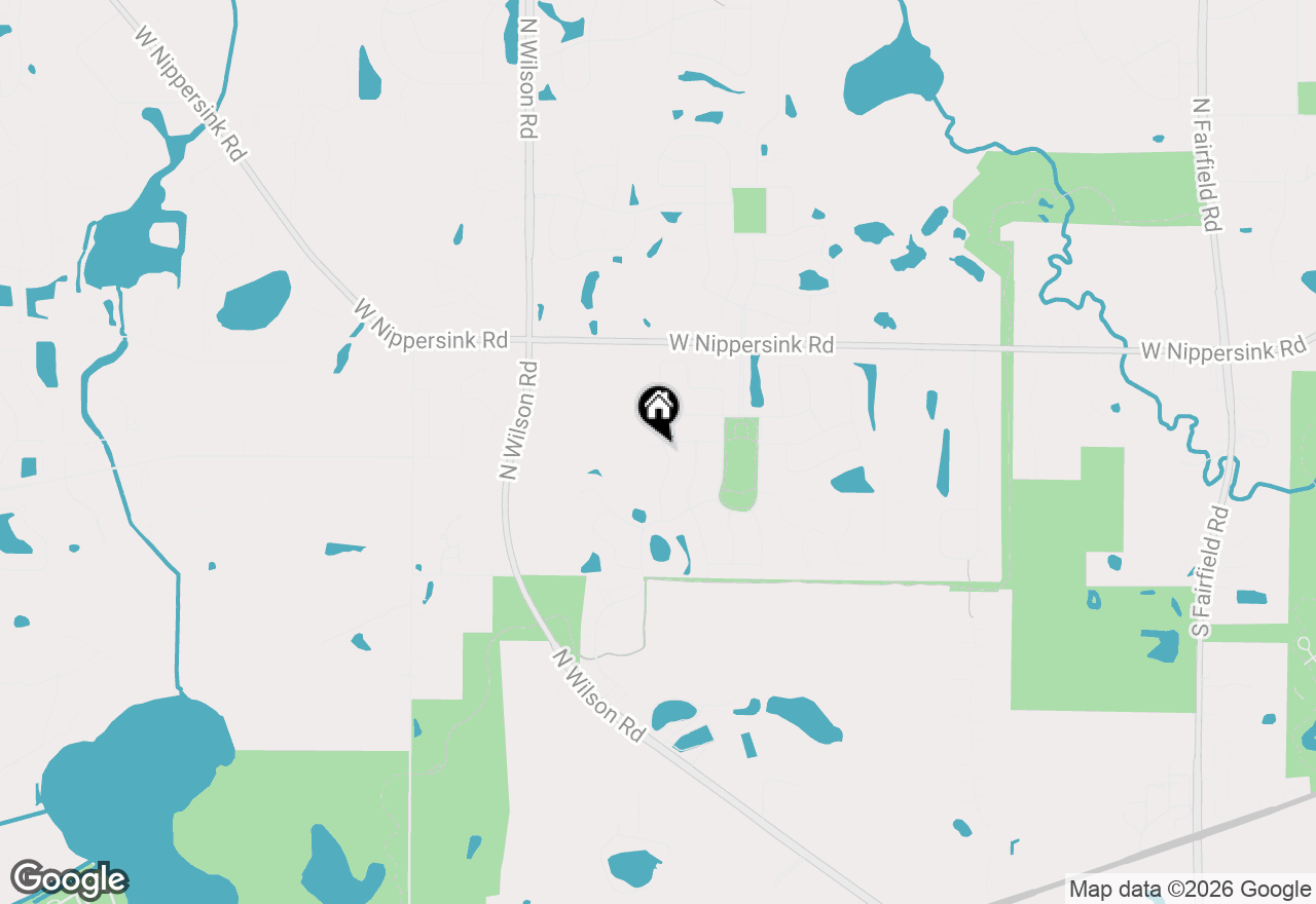 Map of 2177 W Wicklow Lane, Round Lake, IL 60073