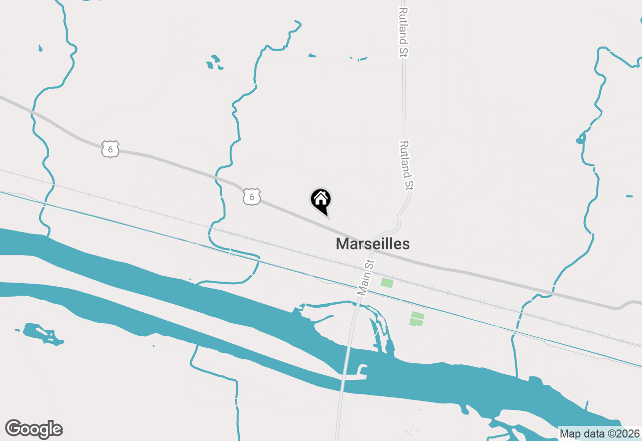 Map of 369 W Bluff Street, Marseilles, IL 61341