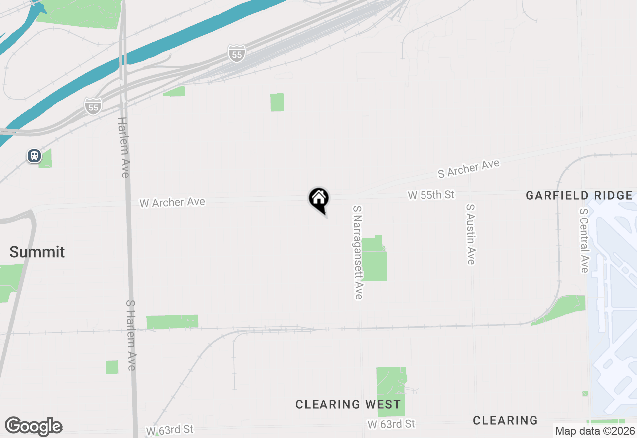 Map of 5547 S Neenah Avenue, Chicago, IL 60638