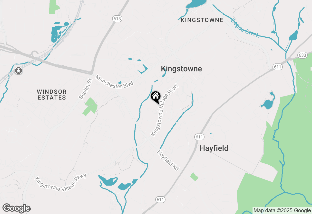 Map of 6154 Joust Lane, Alexandria, VA 22315