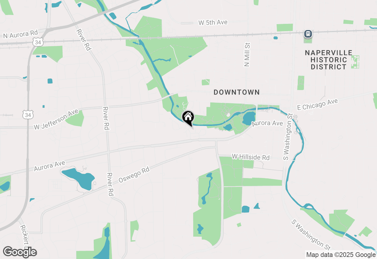 Map of 479 River Bend Road #111, Naperville, IL 60540