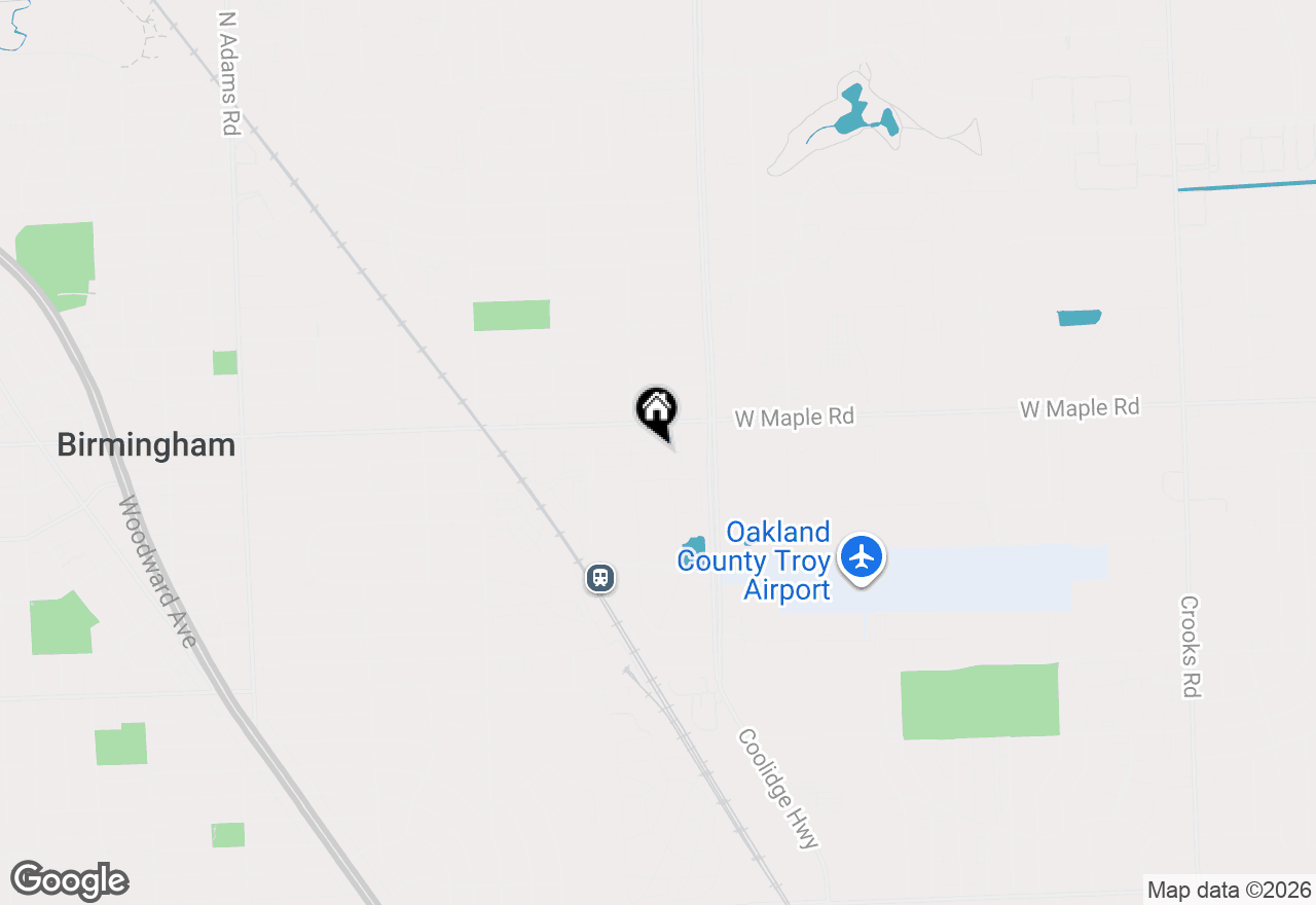 Map of 1466 Ashford Court, Troy, MI 48084