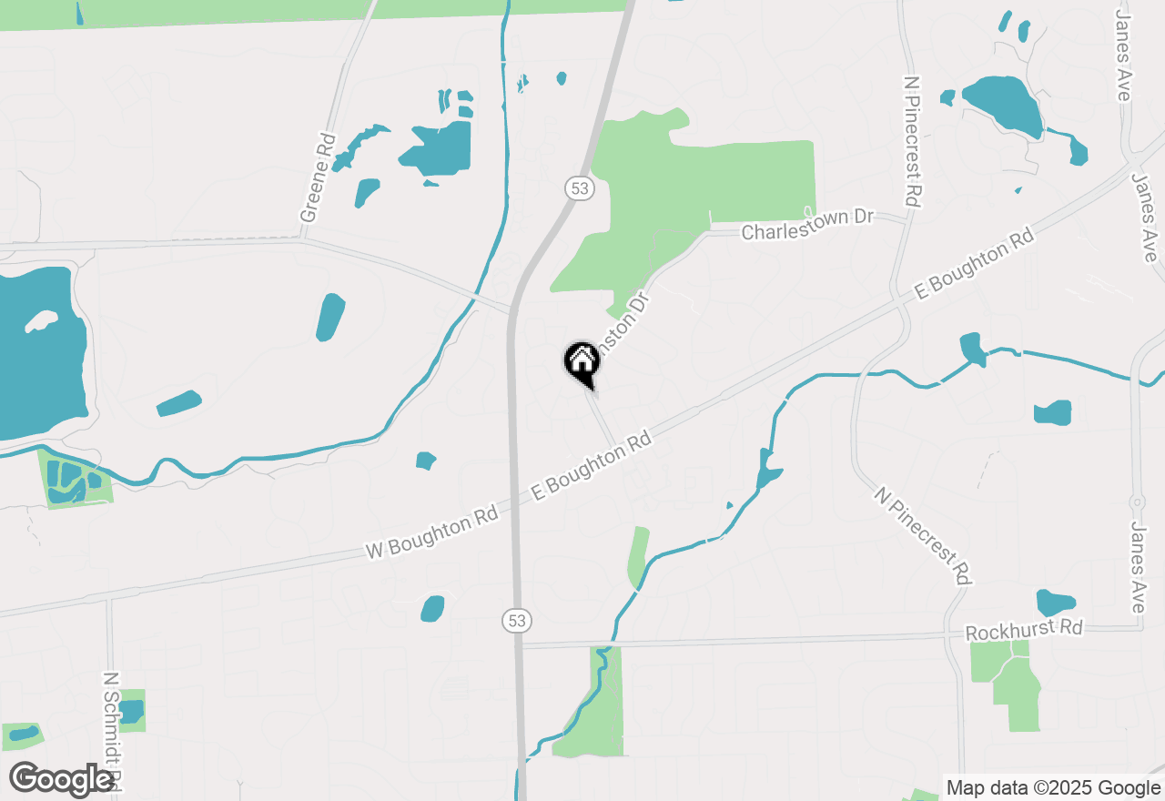 Map of 193 Jeffrey Lane, Bolingbrook, IL 60440