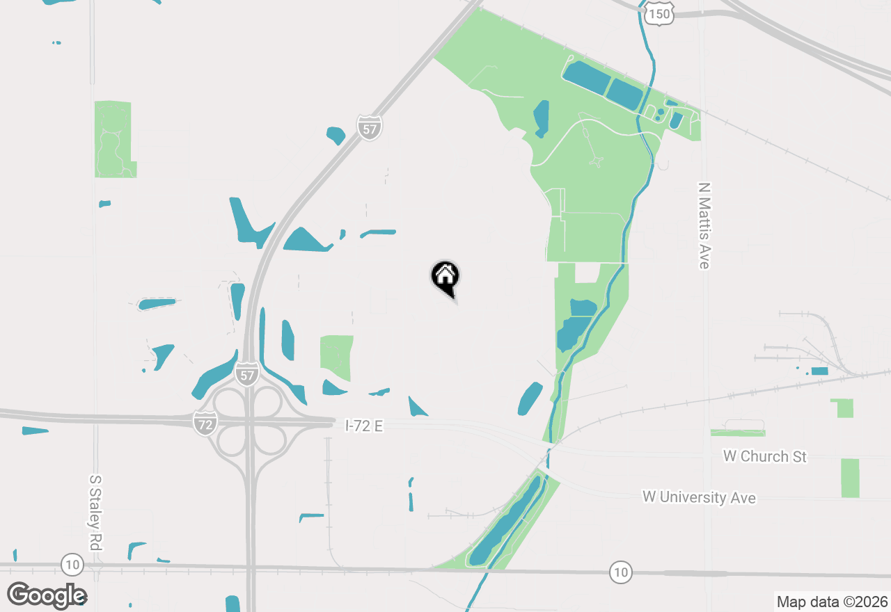 Map of 912 Pomona Drive #912, Champaign, IL 61822