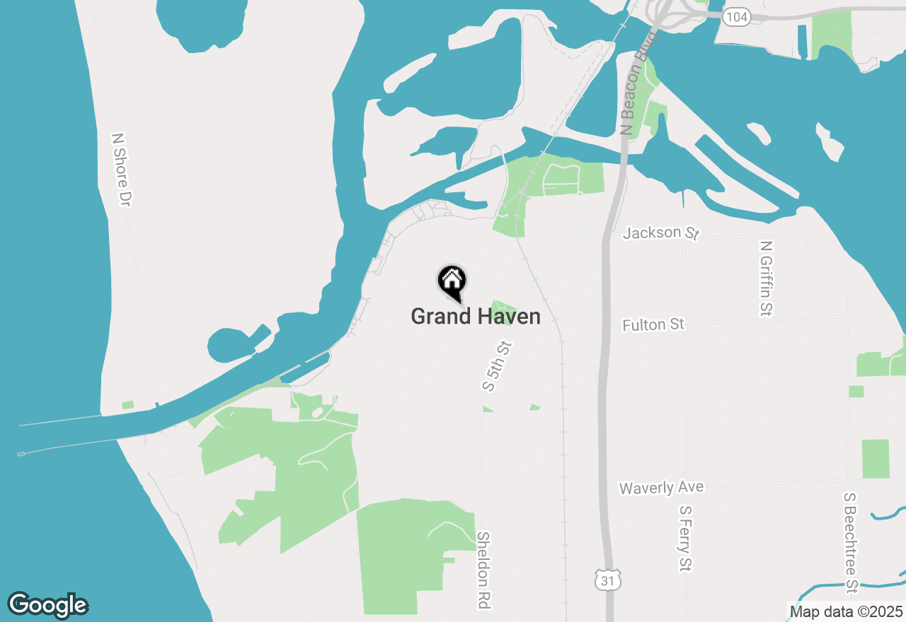 Map of 9 S 3rd Street #201, Grand Haven, MI 49417