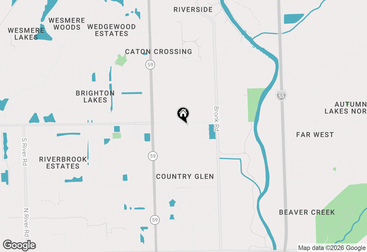 Map of 4601 Skylark Lane, Plainfield, IL 60586