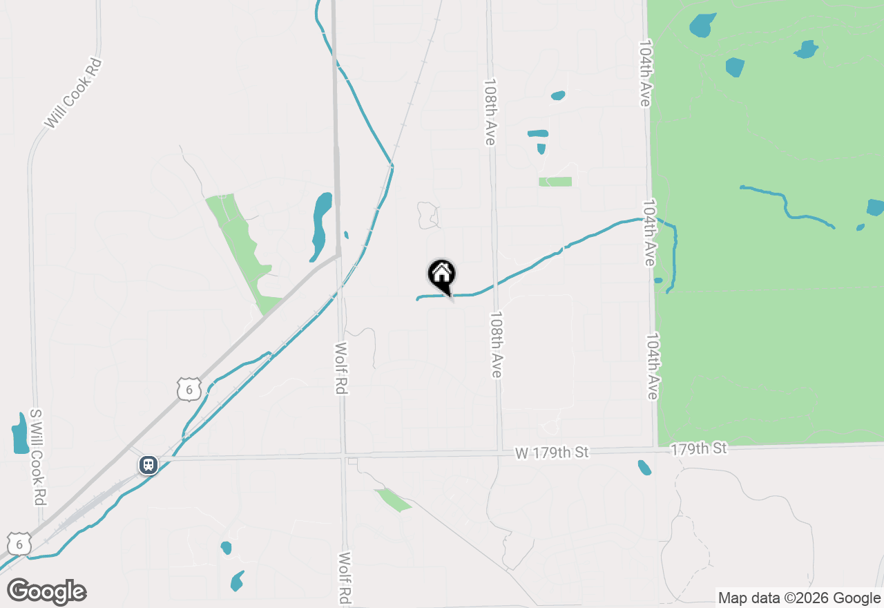 Map of 10924 Beth Drive, Orland Park, IL 60467