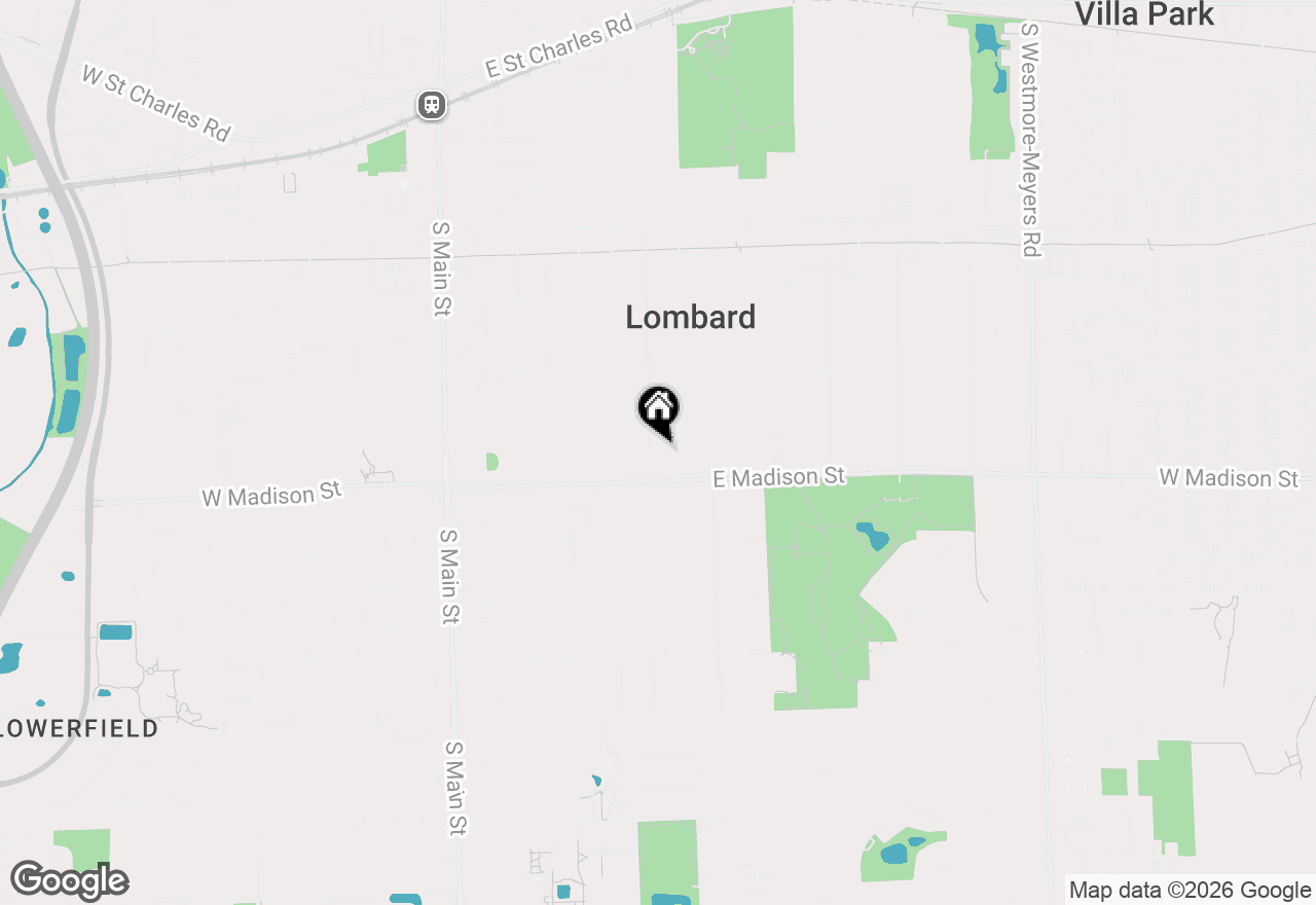 Map of 573 S Lombard Avenue, Lombard, IL 60148