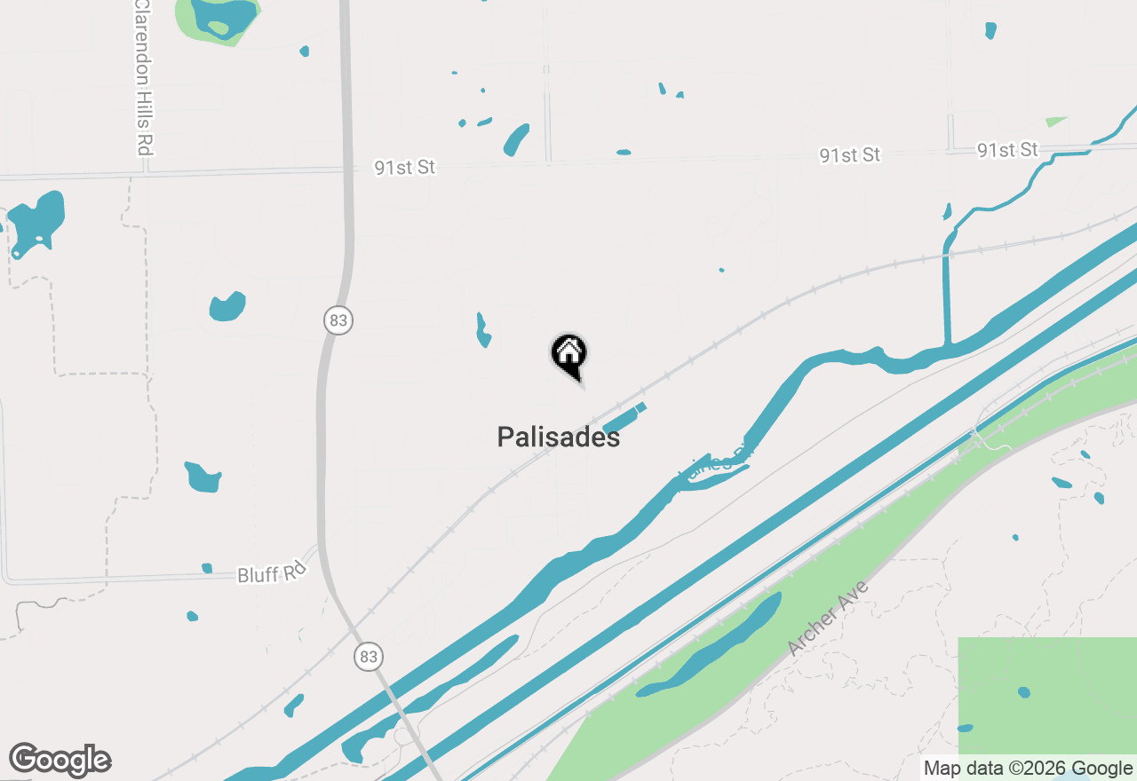 Map of 9500 S Madison Street, Burr Ridge, IL 60527