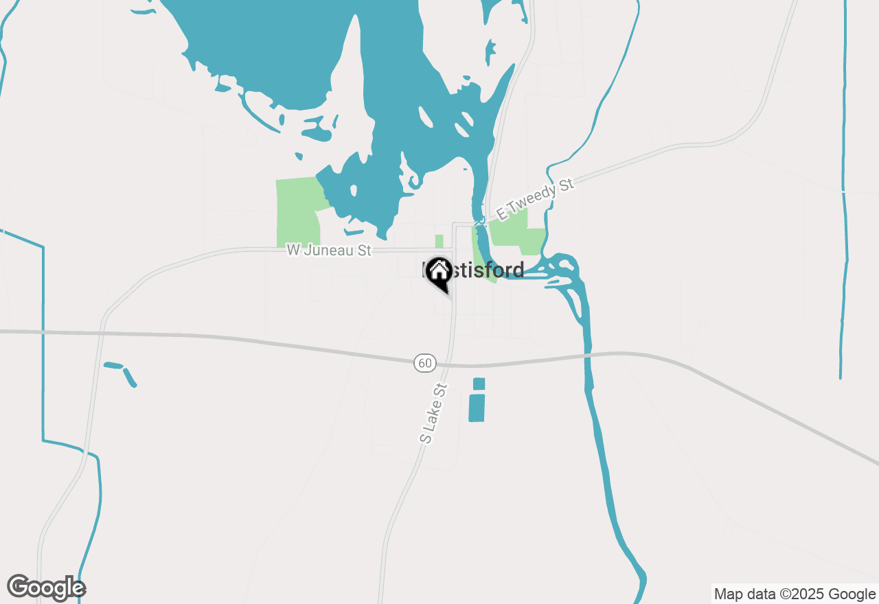 Map of 244 S Ridge St, Hustisford, WI 53034