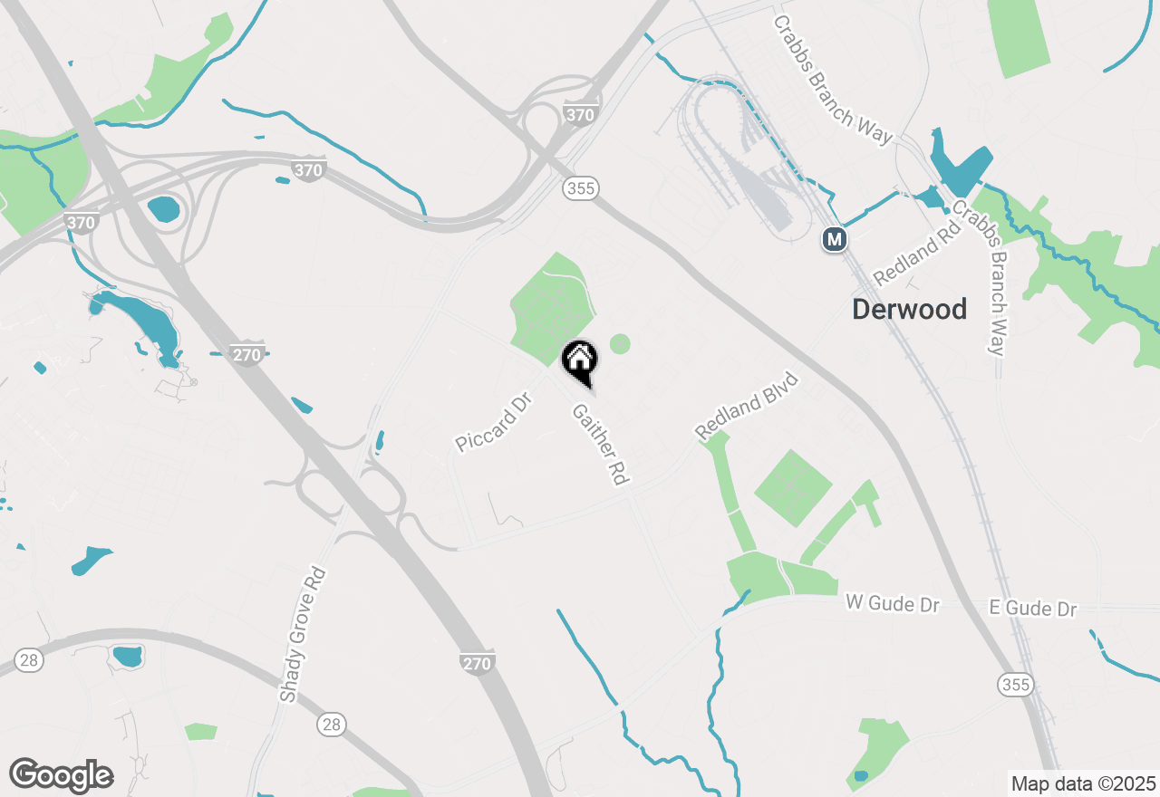 Map of 726 Ridgemont Avenue, Rockville, MD 20850