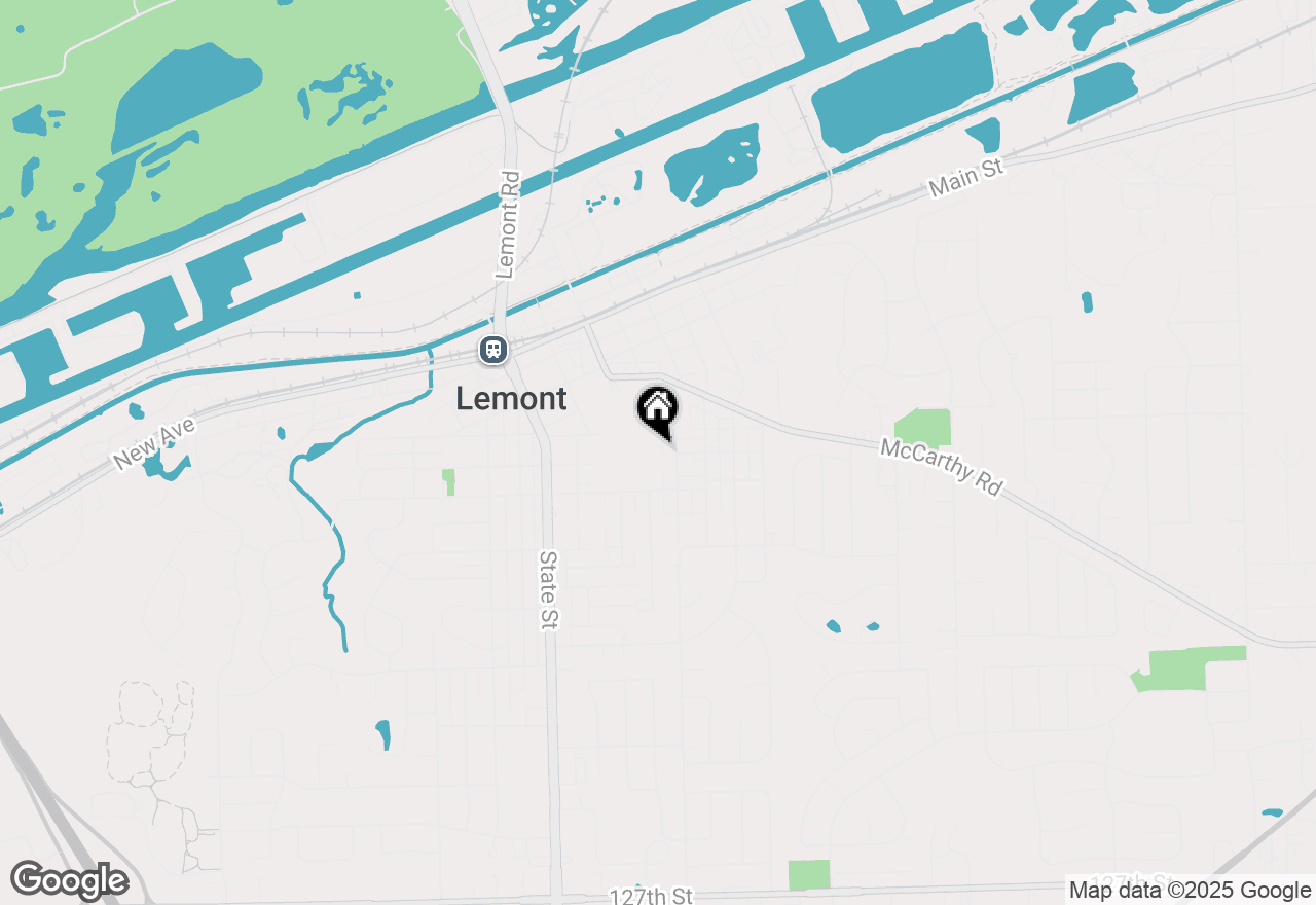 Map of 8 Division Court, Lemont, IL 60439