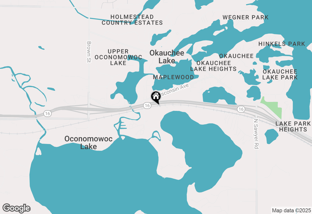 Map of N48W35343 Schaefer Rd, Oconomowoc, WI 53066