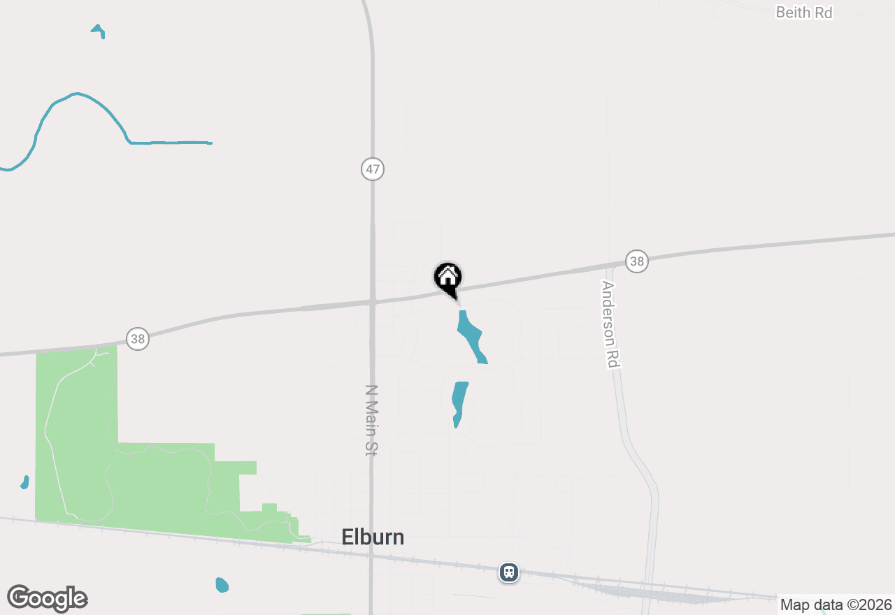 Map of 306 Conley Drive, Elburn, IL 60119