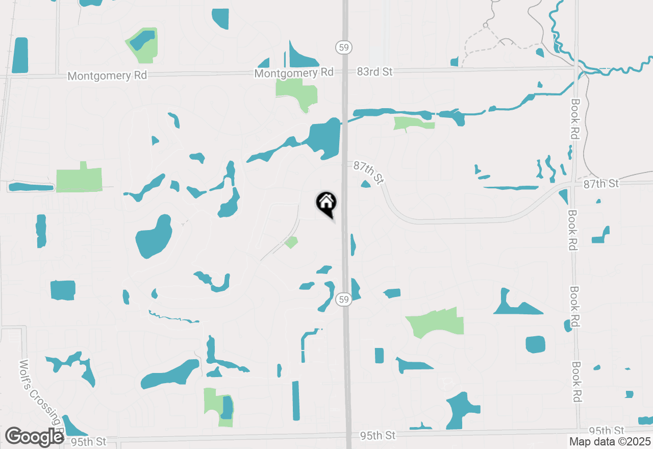 Map of 2247 Palmer Circle, Naperville, IL 60564