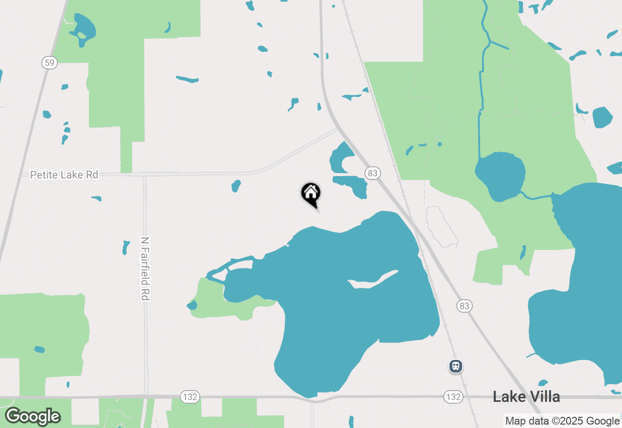 Map of 23511 W Central Avenue, Lake Villa, IL 60046