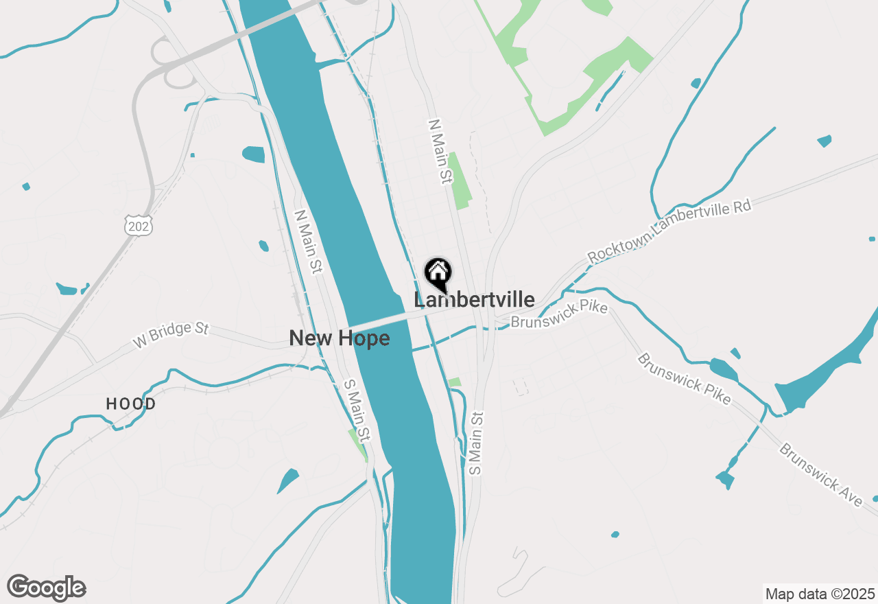 Map of 5 N Union Street, Lambertville, NJ 08530