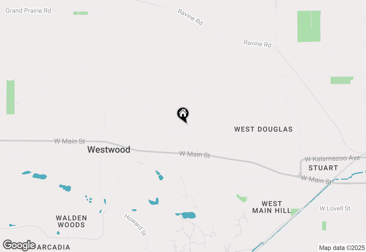 Map of 617 Pinehurst Boulevard, Kalamazoo, MI 49006