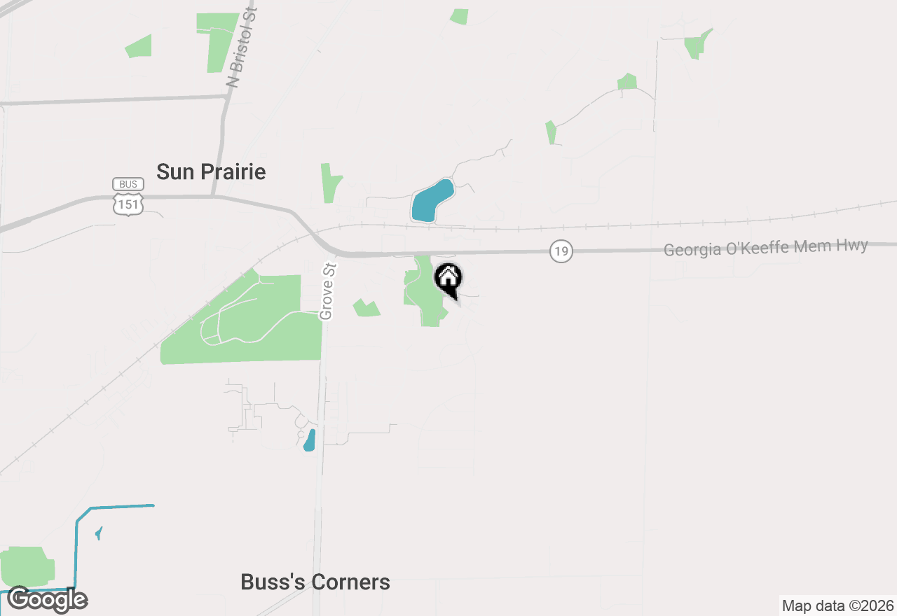 Map of 268 Sweet Grass Drive, Sun Prairie, WI 53590