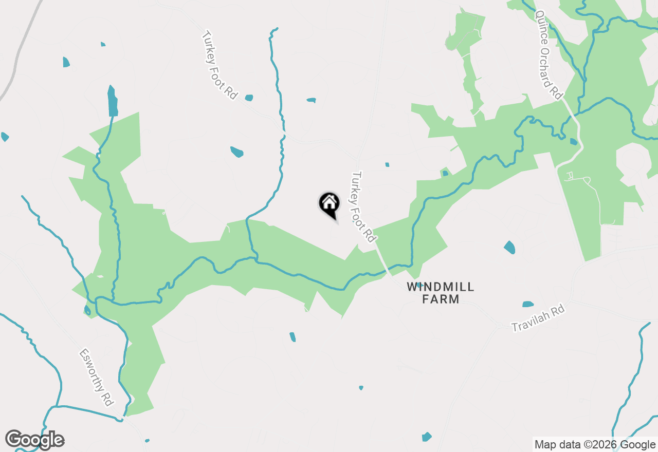 Map of 14008 Crossland Lane, North Potomac, MD 20878