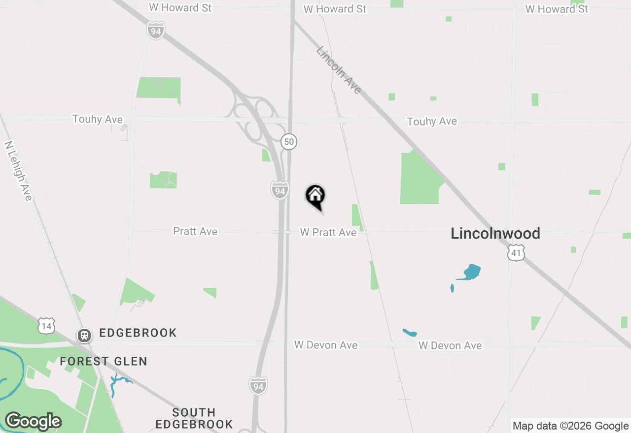 Map of 6831 N Kilpatrick Avenue, Lincolnwood, IL 60712