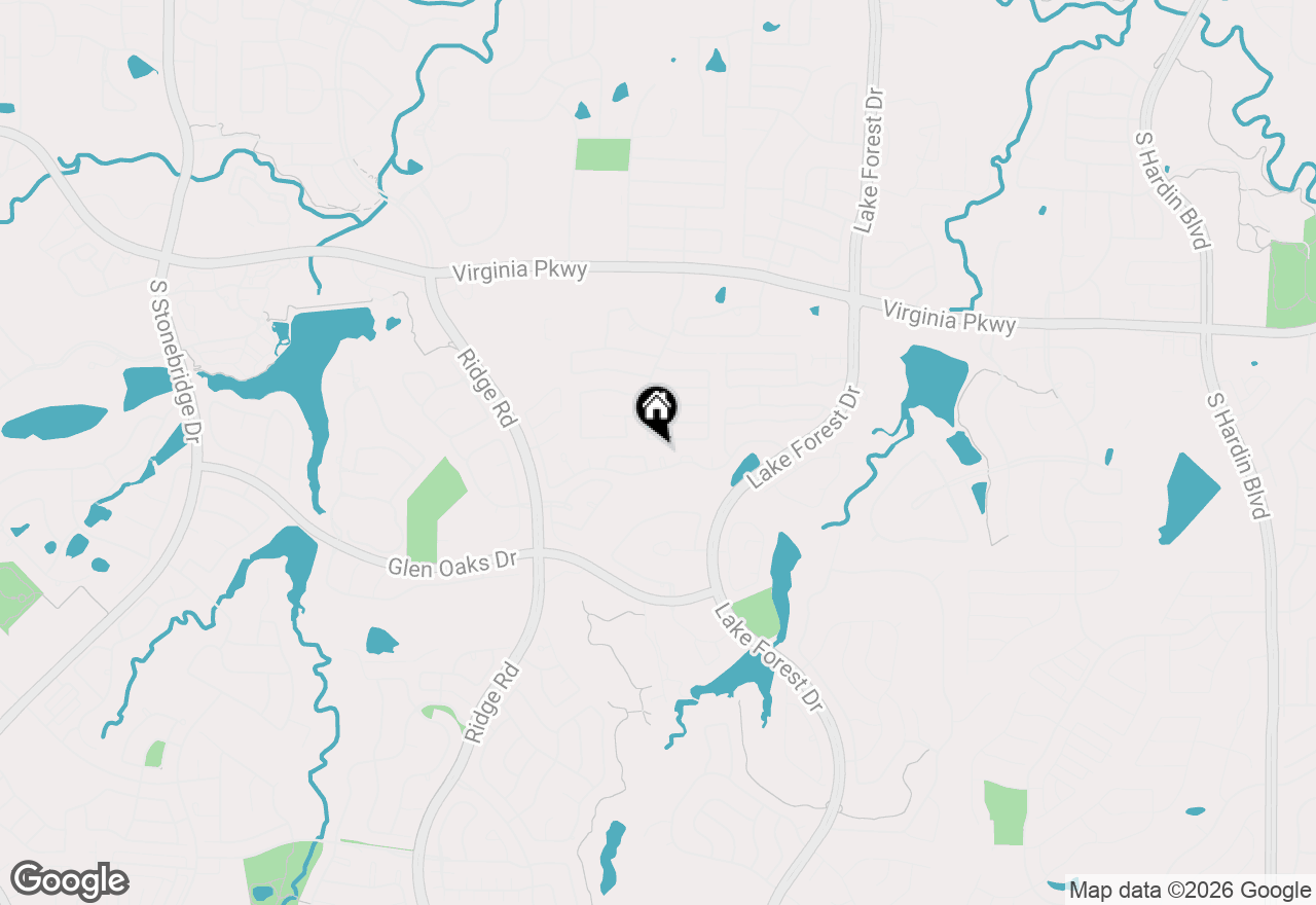 Map of 600 Pheasant Knoll, Mckinney, TX 75072
