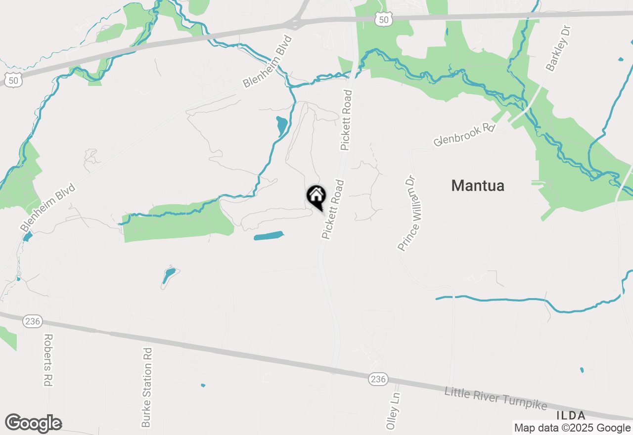 Map of 3546 Sutton Heights Circle, Fairfax, VA 22031