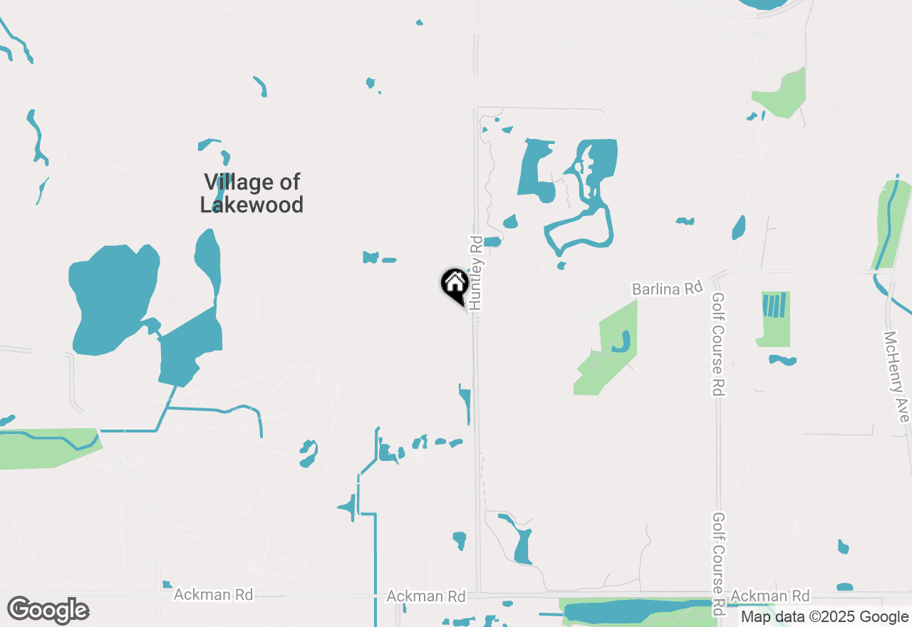 Map of 1216 Barlina Road, Crystal Lake, IL 60014