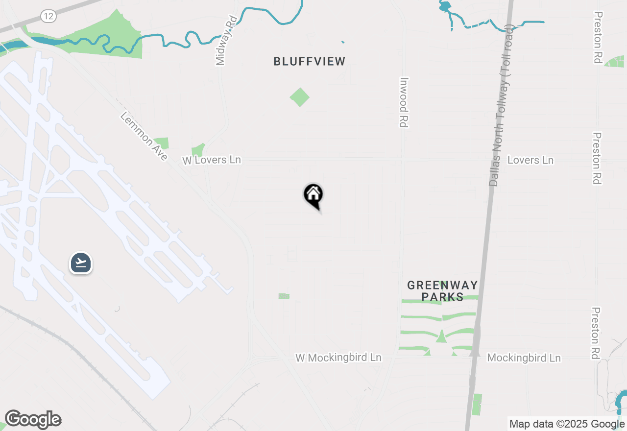 Map of 4723 March Avenue, Dallas, TX 75209