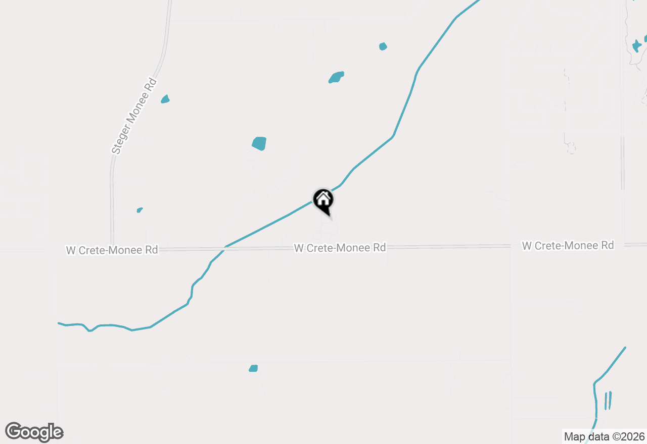 Map of 000000 W Crete Monee Road, Monee, IL 60449