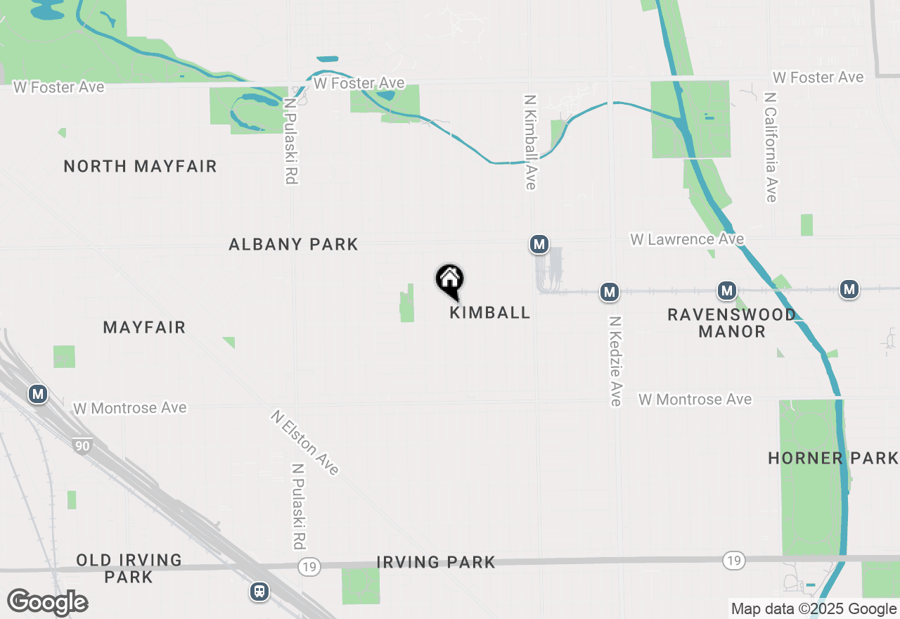 Map of 4616 N Central Park Avenue, Chicago, IL 60625