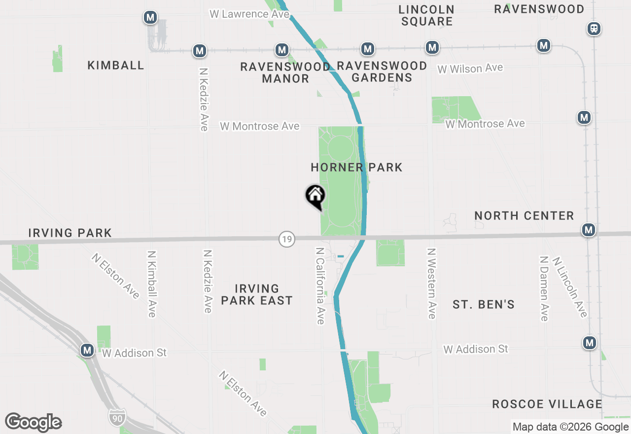 Map of 4044 N California Avenue #201, Chicago, IL 60618