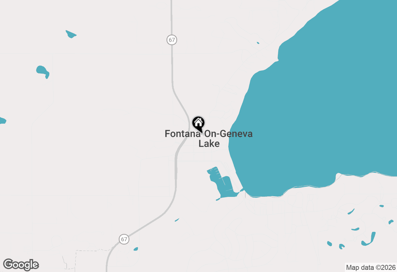 Map of 230 Kinzie Ave, Fontana, WI 53125