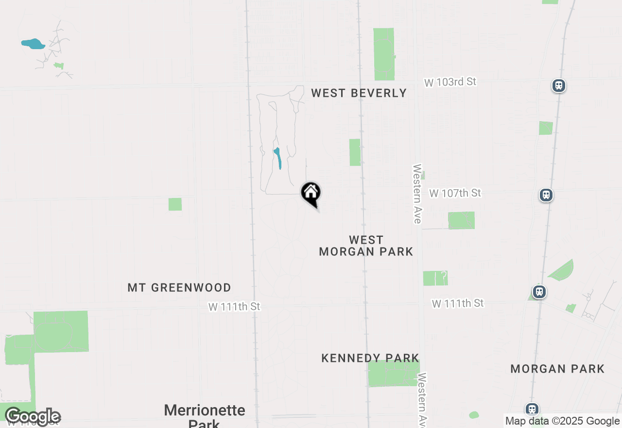 Map of 10741 S California Avenue, Chicago, IL 60655