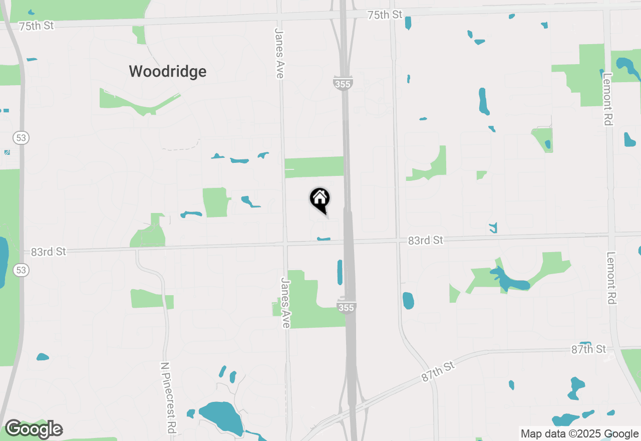 Map of 2228 Wharf Drive #1401, Woodridge, IL 60517