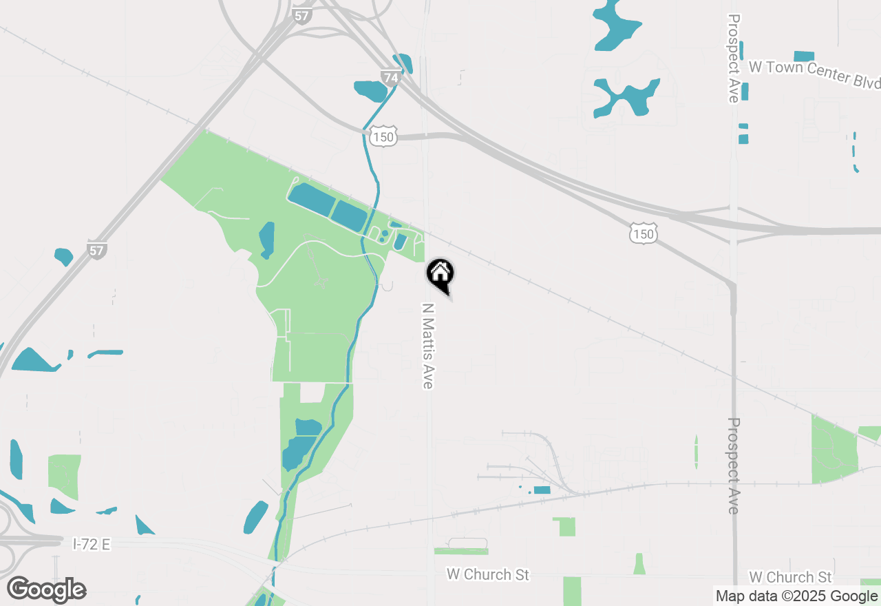 Map of 1503 Summit Ridge Road, Champaign, IL 61821